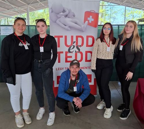 Dobogós helyezés az elsősegélynyújtó versenyen