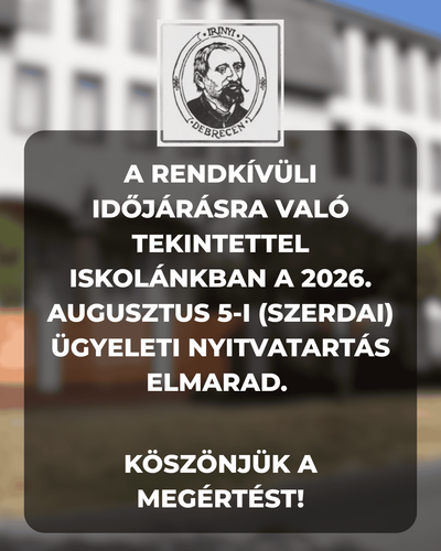 Hőségriadó miatt az ügyeleti nyitvatartás elmarad