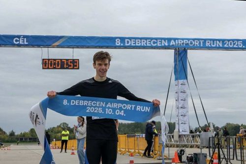 Első helyezés az Airport Run futóversenyen