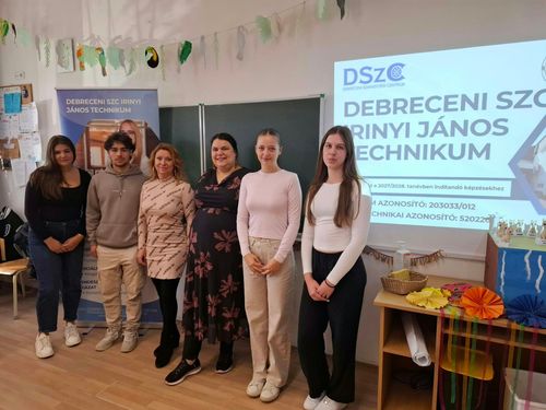 Pályaorientációs nap a téglási II. Rákóczi Ferenc Magyar-Angol Két Tanítási Nyelvű Baptista Általános Iskola és Alapfokú Művészeti Iskolában
